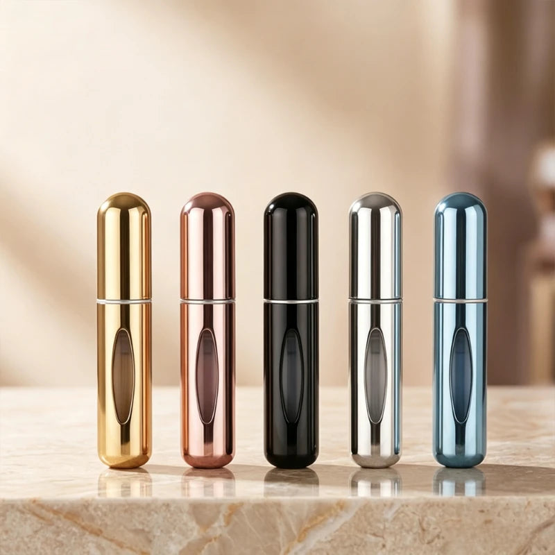 Refillable Perfume Atomizer 5 ml (4 pcs) – Travel Spray Bottles
