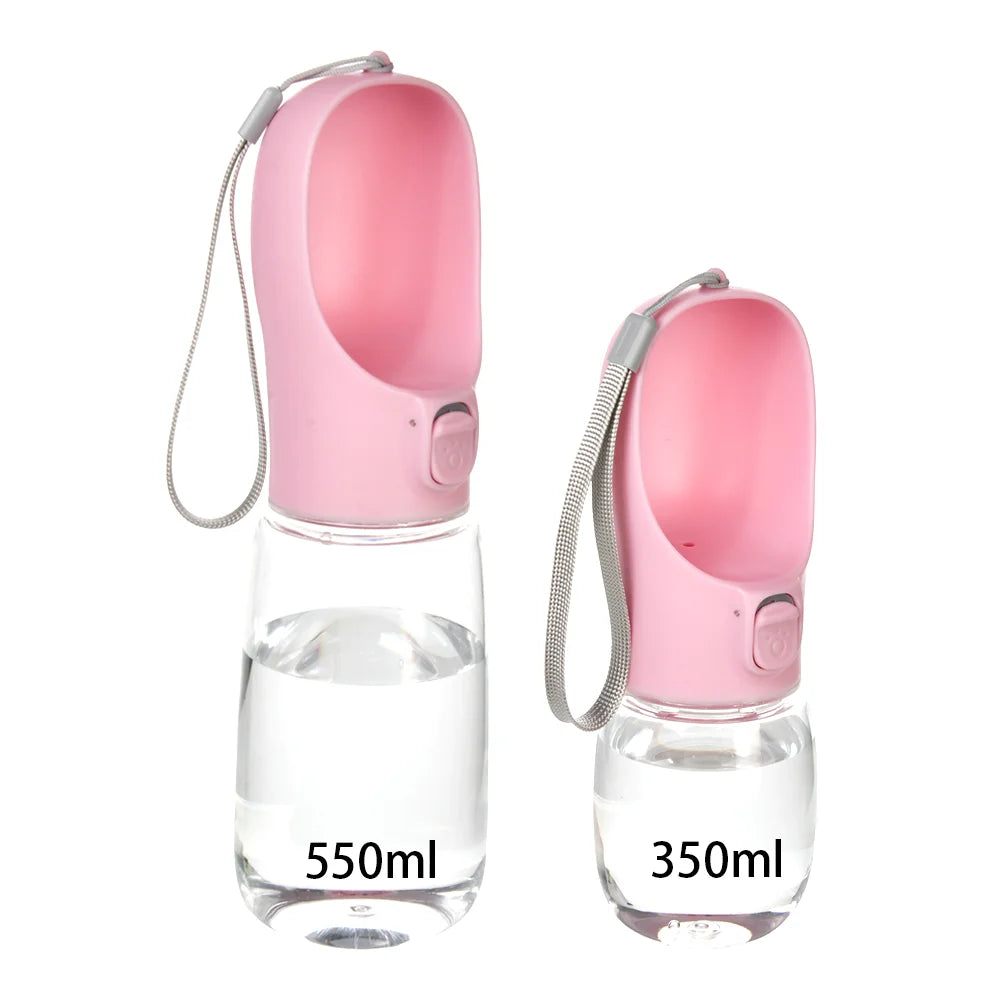 Portable Dog Water Bottle 350/550 ml – Leak-Proof Travel Bottle