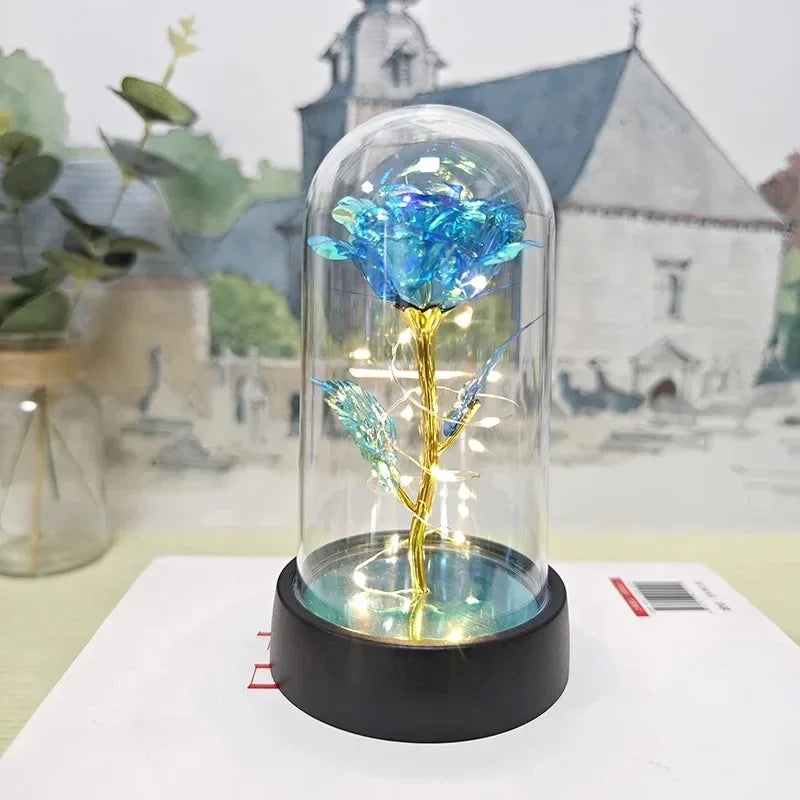 Eternal Rose with LED Light – Artificial Rose Gift for Her