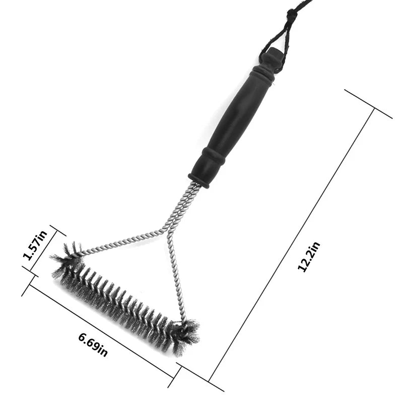 Stainless Steel BBQ Grill Brush – Grill Cleaning Tool