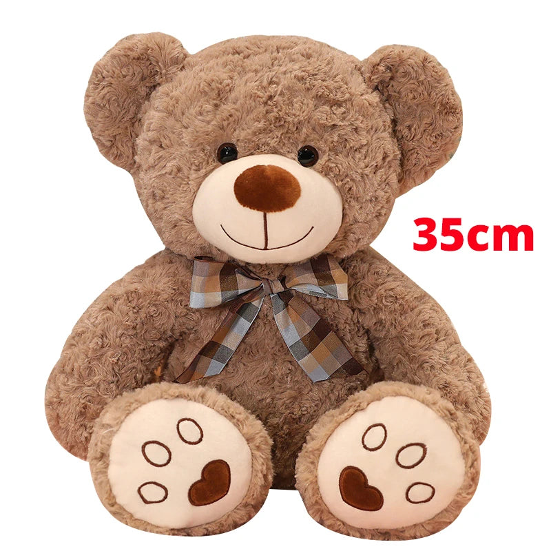 Kawaii Teddy Bear Plush Pillow – Soft Cuddly Gift
