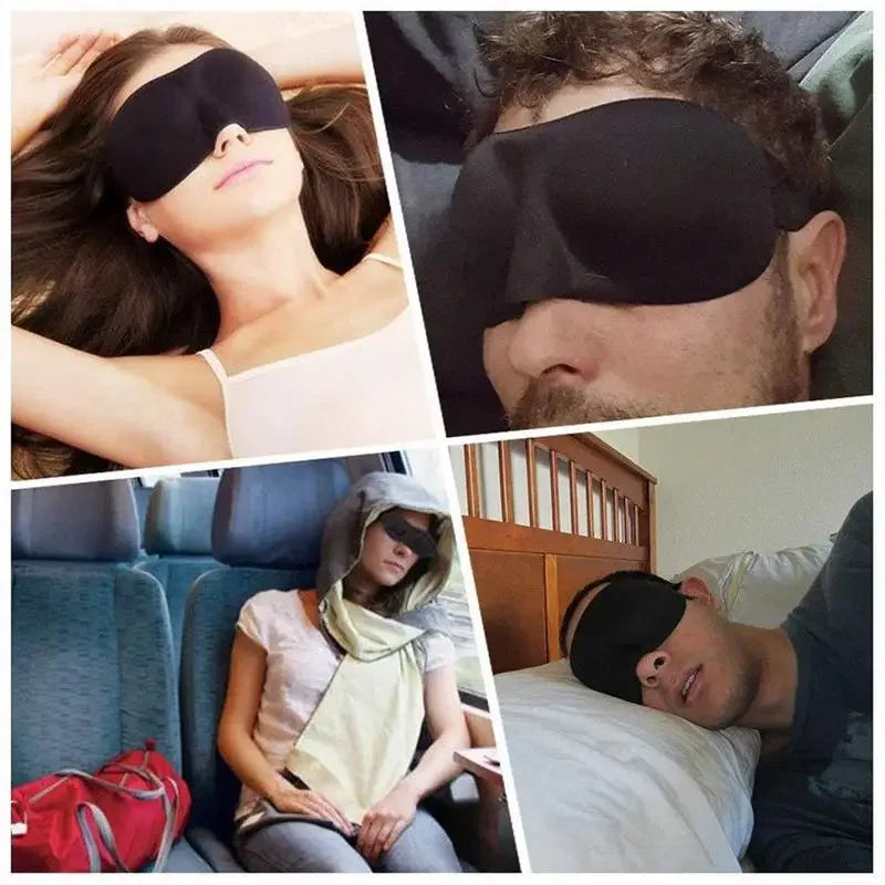 3D Eye Mask Breathable, Light-Proof, Three-Dimensional Eye Mask, Sleep Eye Mask, Fits the Face