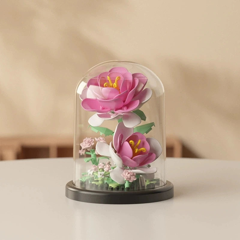Eternal Flower Bonsai Building Blocks – Botanical Model Kit