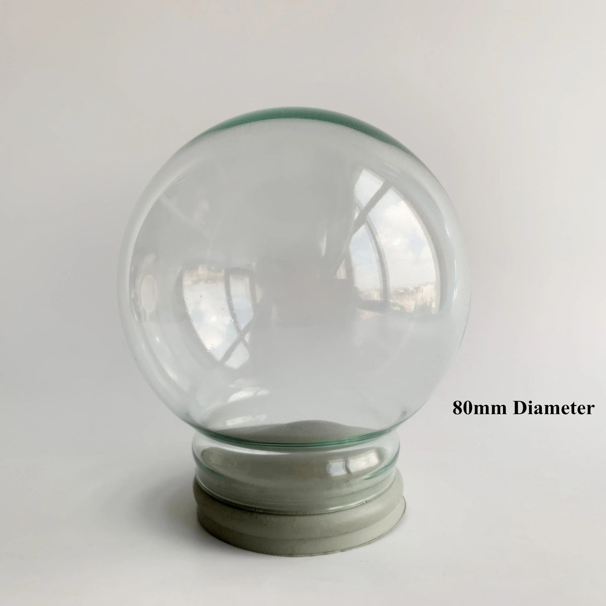 DIY Empty Glass Snow Globe – Fillable Craft Globe
