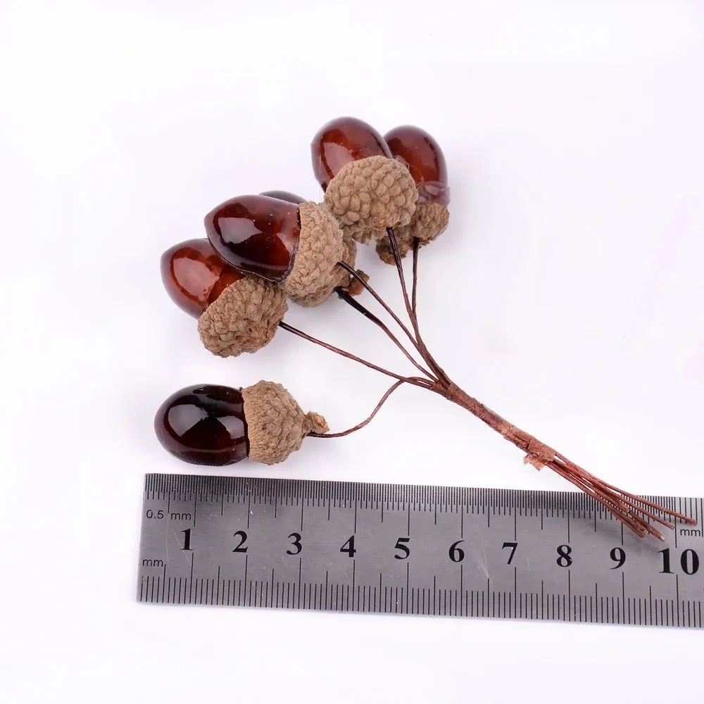 Artificial Pinecones (6/18 pcs) – Christmas Tree Ornaments