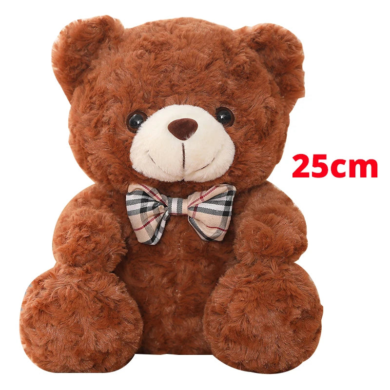 Kawaii Teddy Bear Plush Pillow – Soft Cuddly Gift