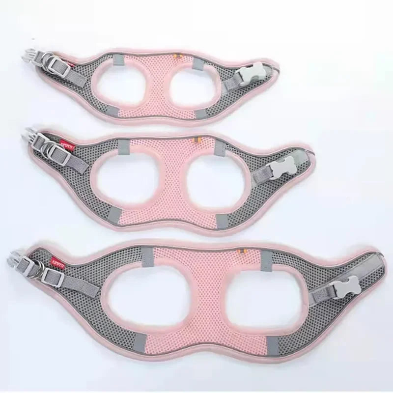 Reflective Dog & Cat Harness Vest with Leash