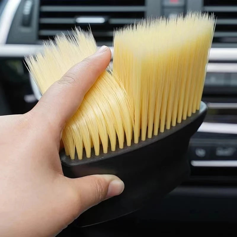 Car Interior Detailing Brush – Soft Dust Brush for Vents & Gaps