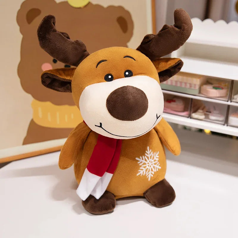 Christmas Plush Toys – Santa, Reindeer, Snowman & Gingerbread
