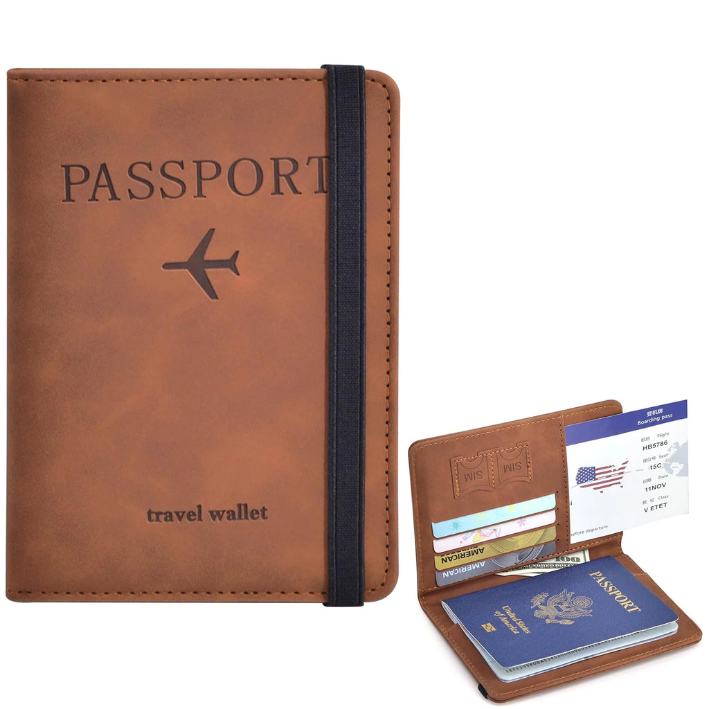 Passport Holder Wallet – Travel Document Organizer