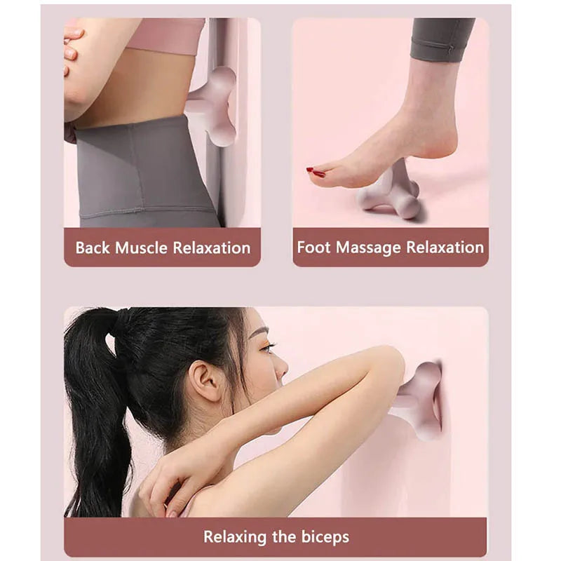 4-Corner Fascia Massage Ball – Neck, Back & Foot Relief