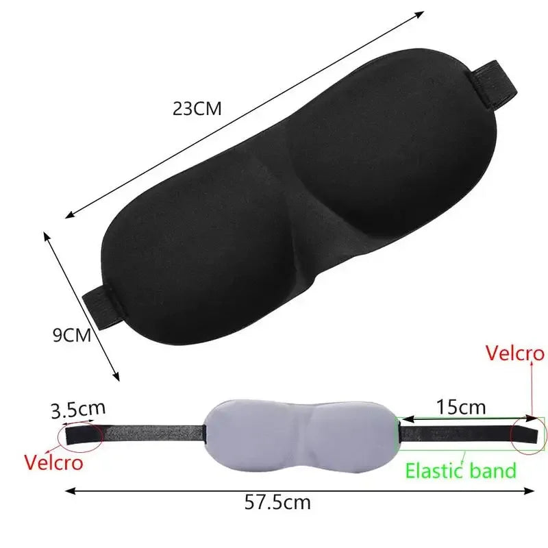 3D Eye Mask Breathable, Light-Proof, Three-Dimensional Eye Mask, Sleep Eye Mask, Fits the Face