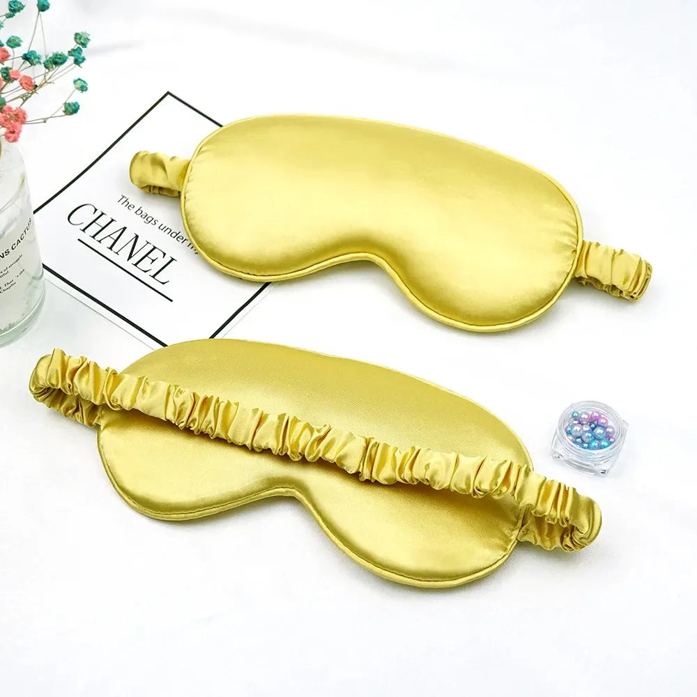 Silky Sleep Eye Mask – Soft Blackout Eye Cover