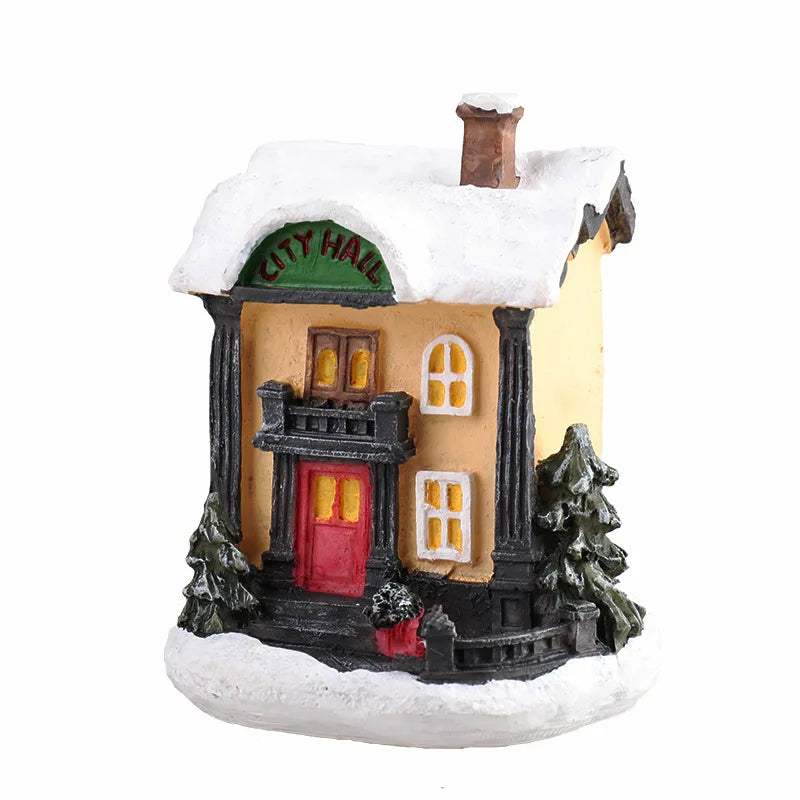 Christmas Village House Night Light – Battery Powered Decor