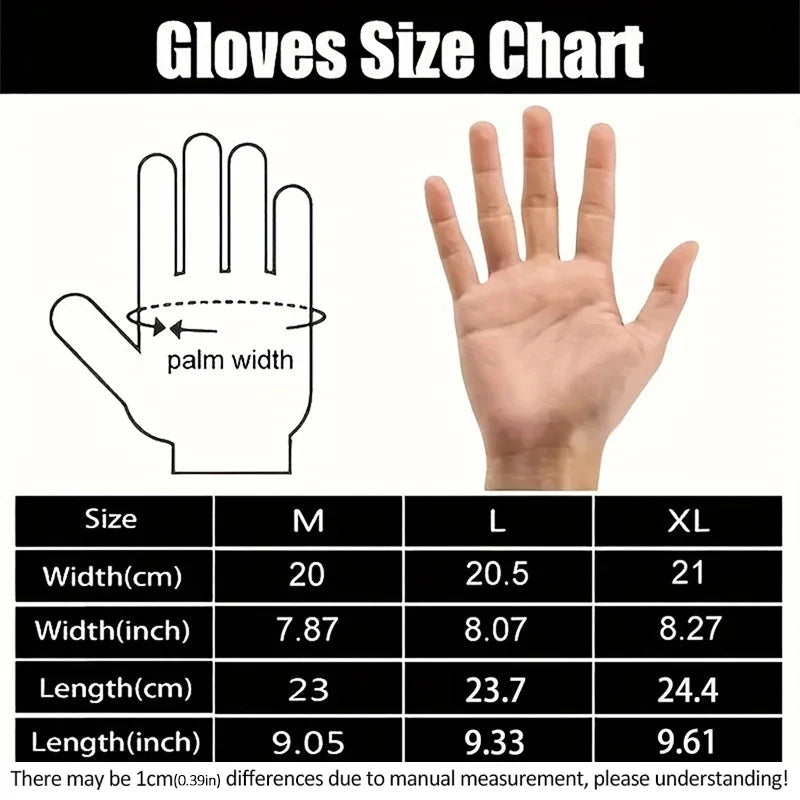 Touchscreen Winter Gloves – Windproof for Running & Skiing