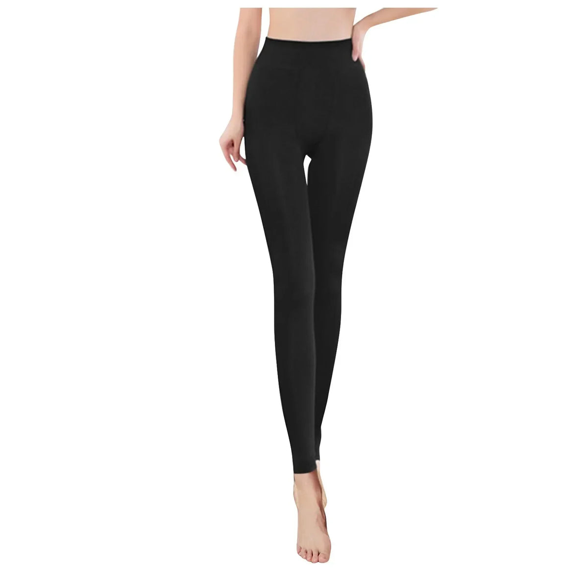 Fleece-Lined Thermal Tights for Women – Warm Winter Leggings