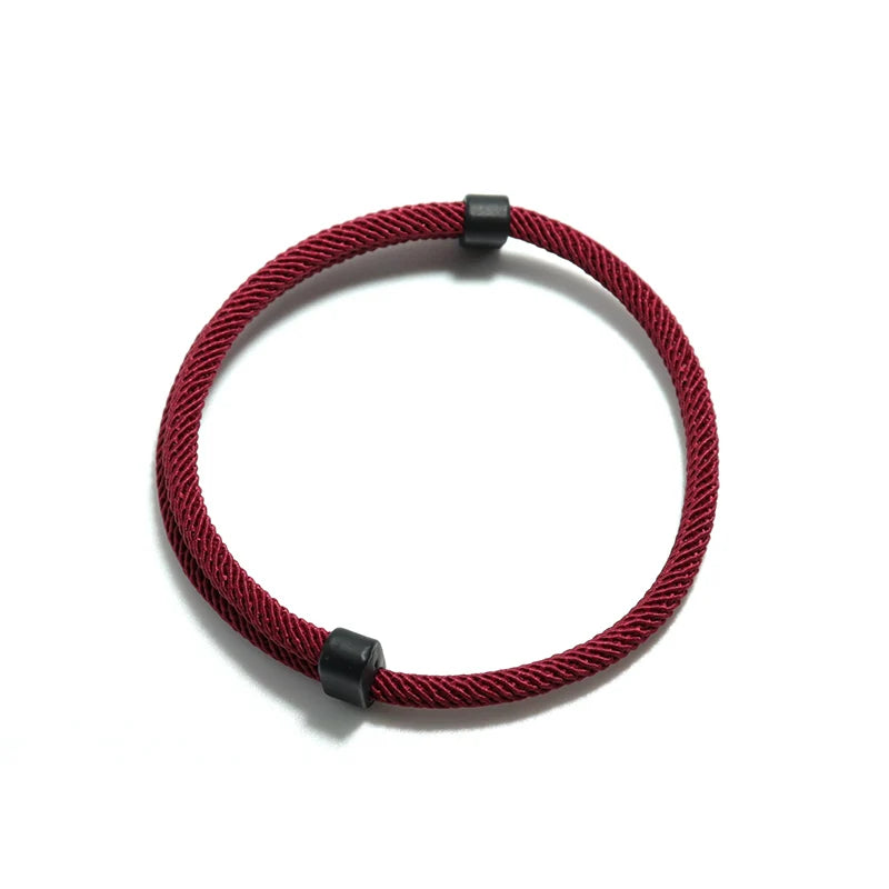 Adjustable Braided Thread Bracelet – Unisex Friendship Bracelet