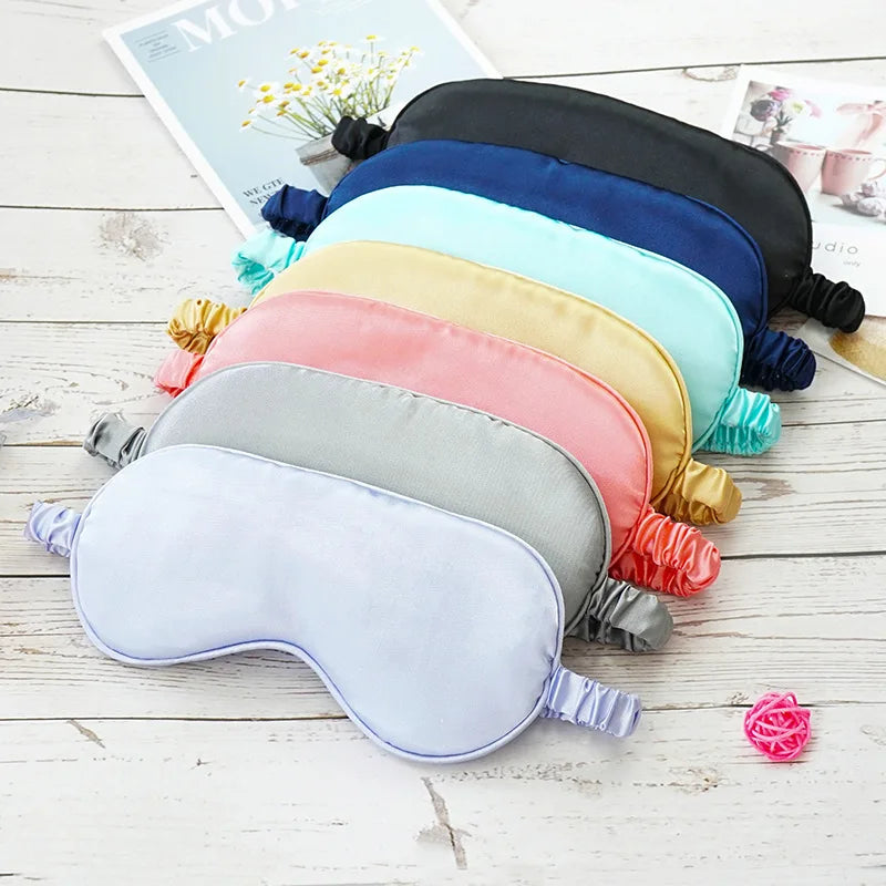 Silky Sleep Eye Mask – Soft Blackout Eye Cover