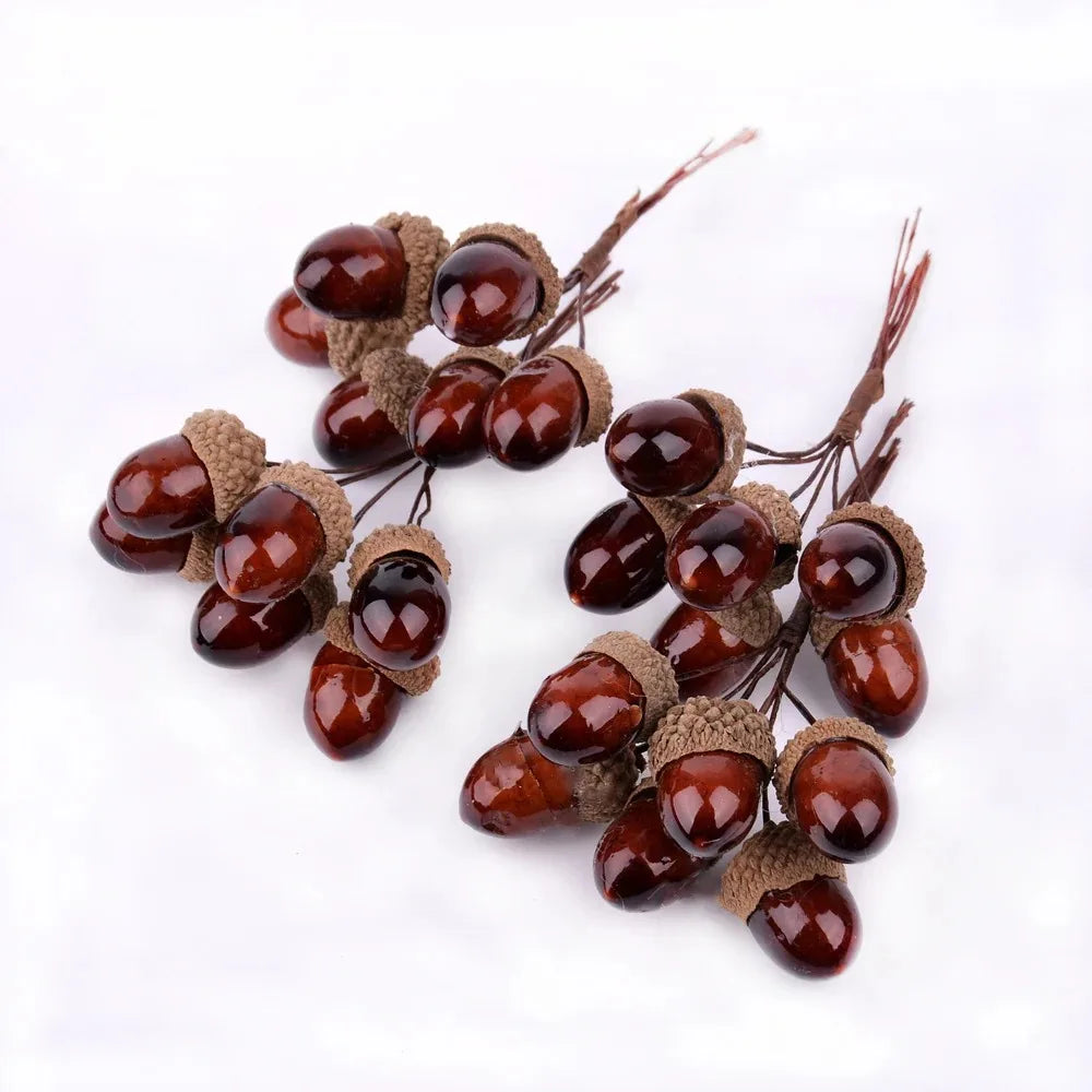 Artificial Pinecones (6/18 pcs) – Christmas Tree Ornaments
