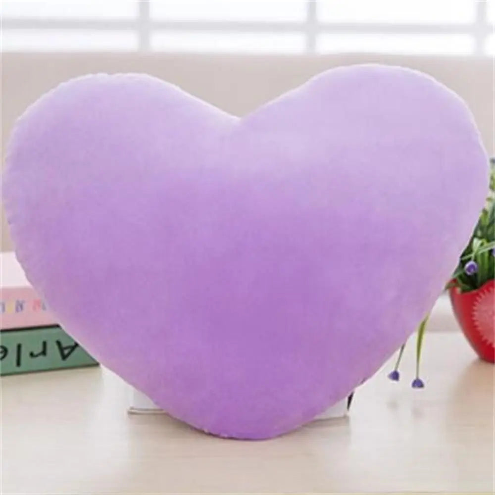 Heart Plush Pillow – Soft Valentine's Gift