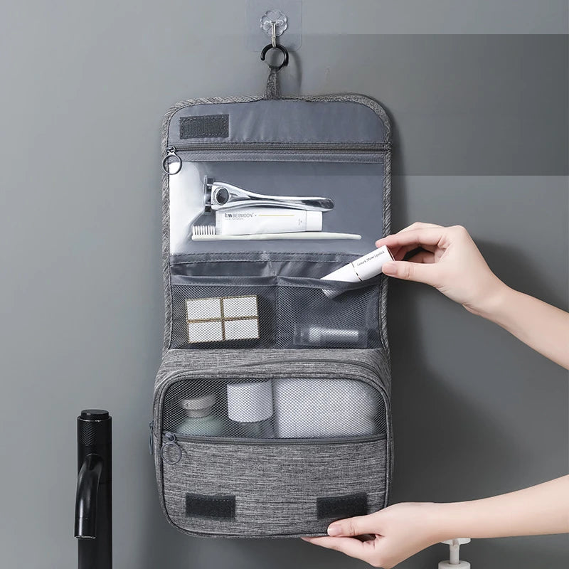 Waterproof Hanging Toiletry Bag – Travel Organizer