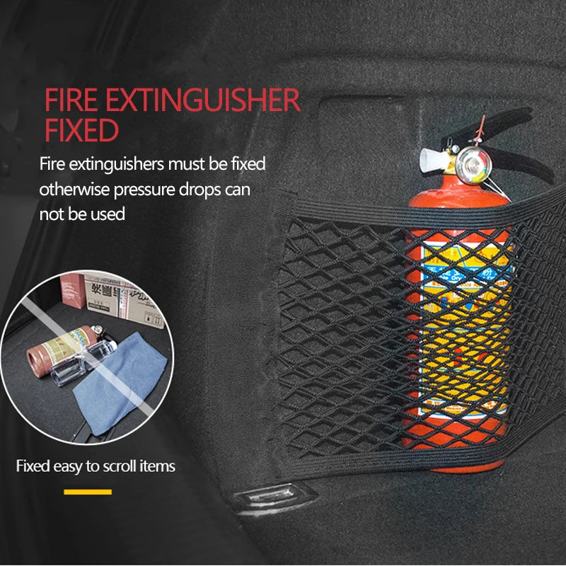 Car Trunk Mesh Organizer – Universal Cargo Net