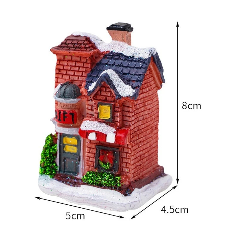 Christmas Village House Night Light – Battery Powered Decor