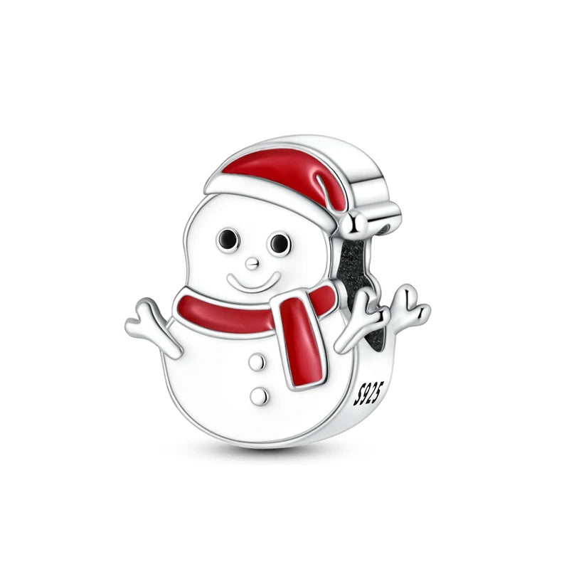 925 Silver Christmas Charm – Stocking, Gingerbread & Reindeer