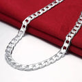 925 Sterling Silver 6mm Chain Necklace – Classic Unisex Chain