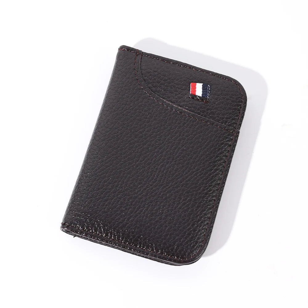 Slim PU Leather Card Wallet – Minimalist Card Holder