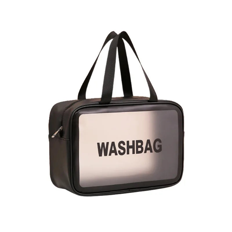 Clear Waterproof Makeup Bag – Large Travel Cosmetic Bag