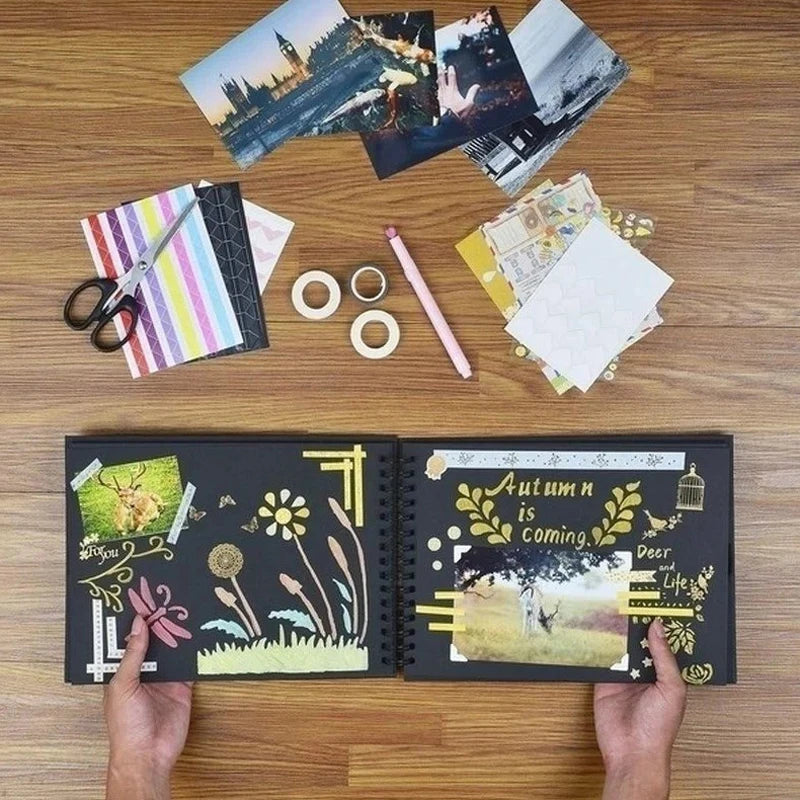 Handmade DIY Scrapbook Album – Photo Memory Book