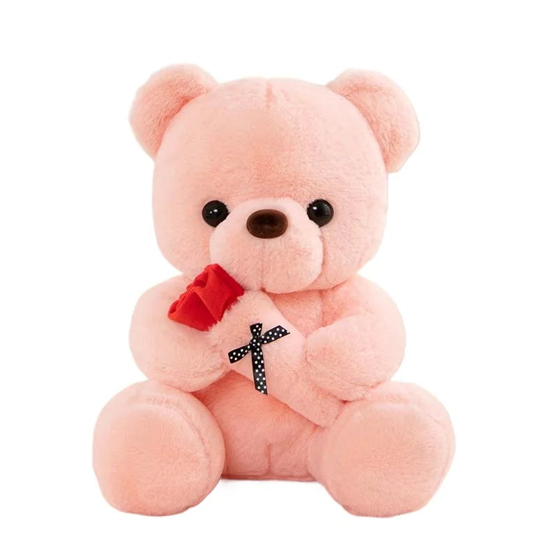 Rose Bear Plush Toy – Romantic Valentine's & Anniversary Gift