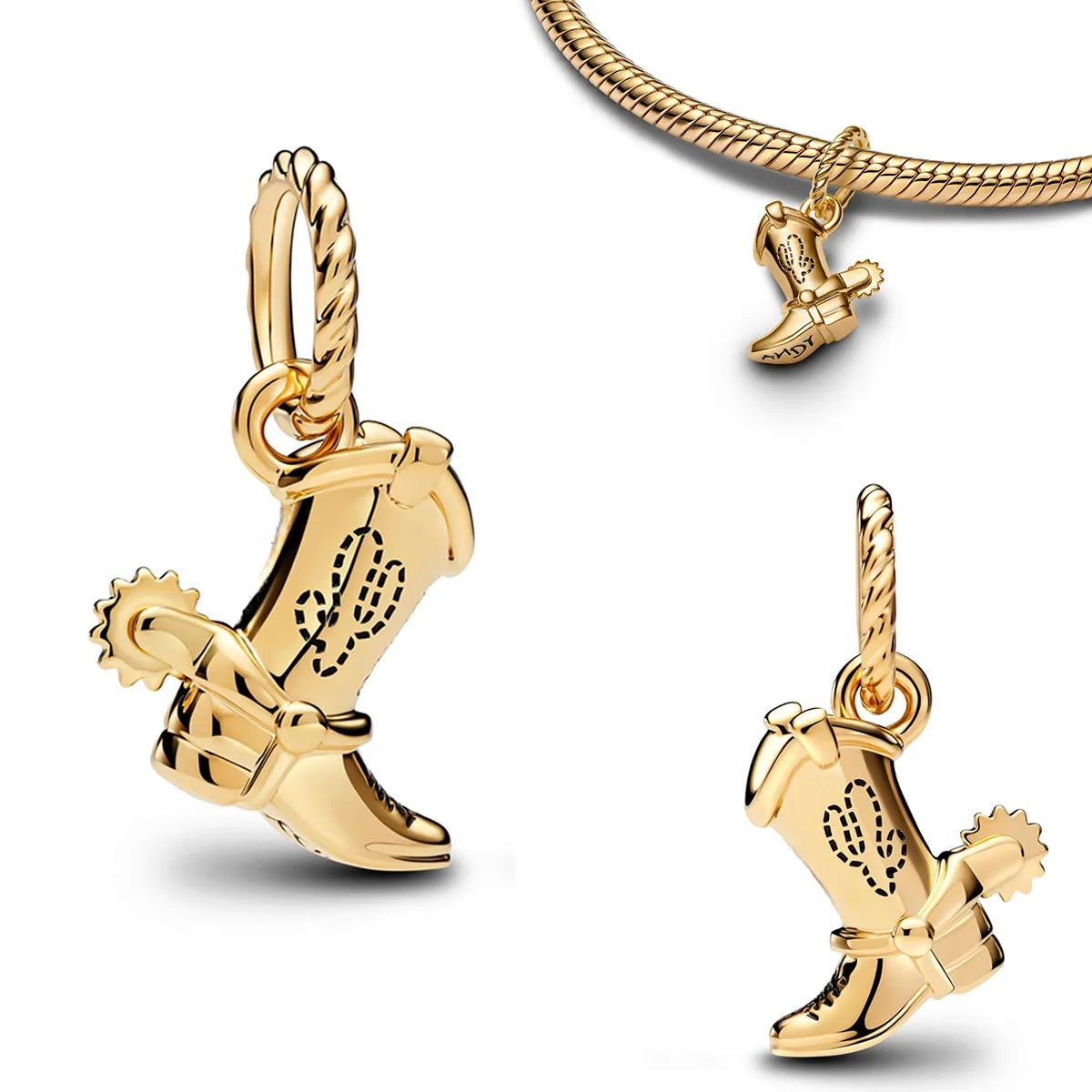 925 Sterling Silver Heart, Sun & Moon Charms for Bracelets & Necklaces
