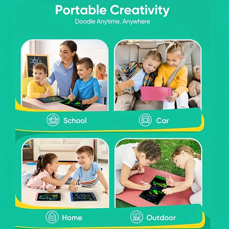 8.5" LCD Drawing Tablet for Kids – Electronic Writing Board