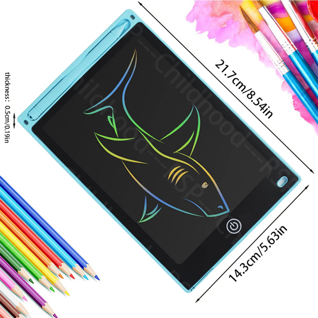 8.5" LCD Drawing Tablet for Kids – Electronic Writing Board