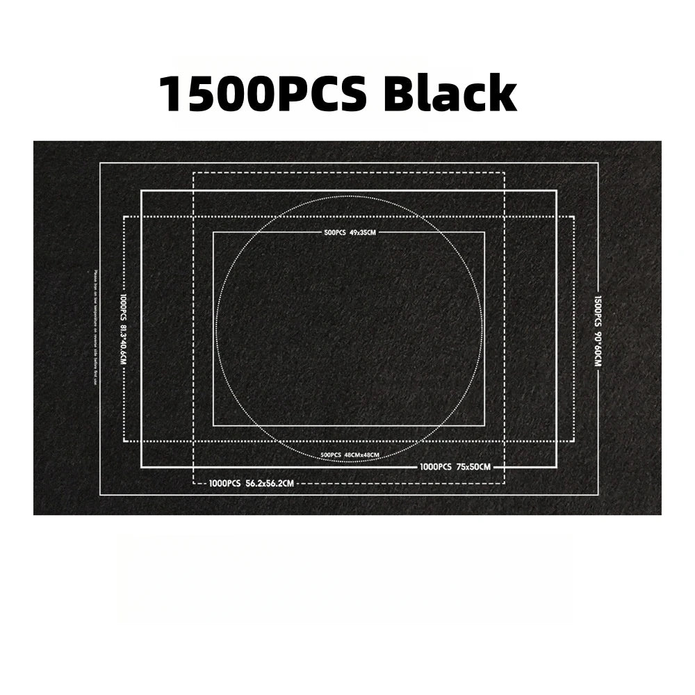 Roll-Up Jigsaw Puzzle Mat – Fits up to 1500 Pieces