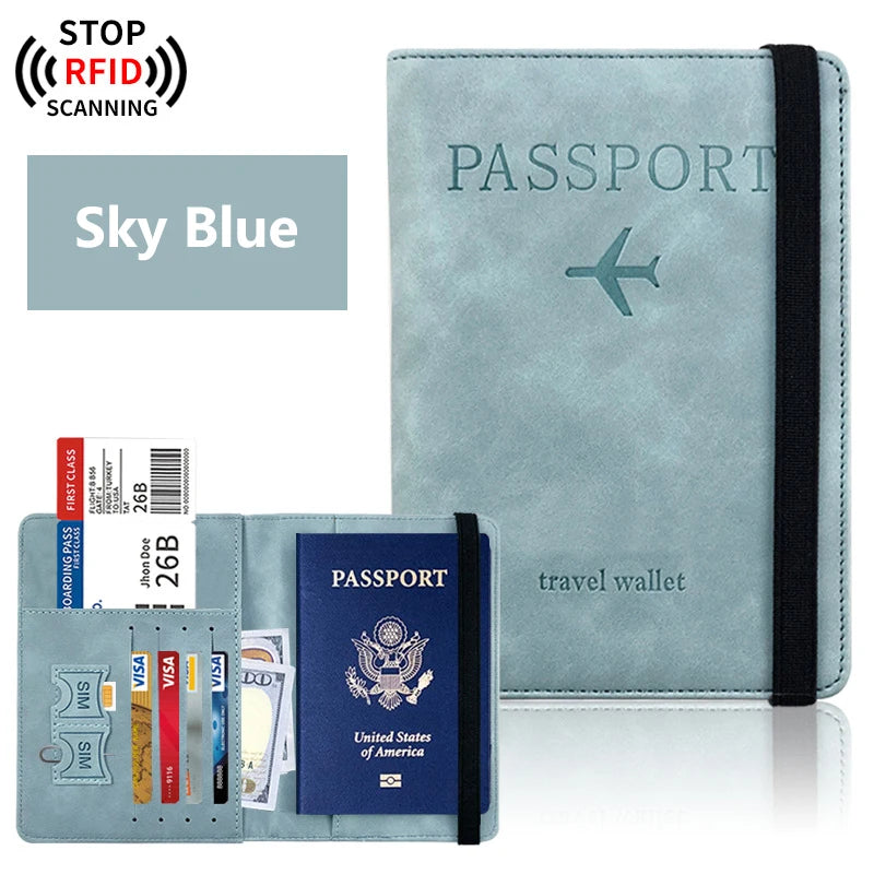 Passport Holder Wallet – Travel Document Organizer