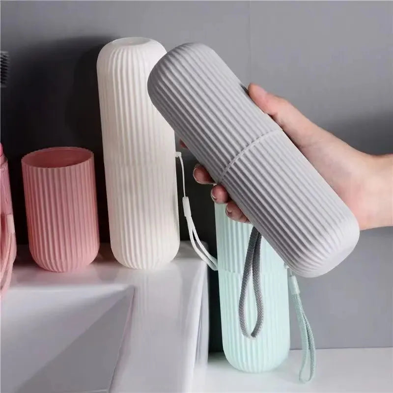 Travel Toothbrush & Toothpaste Case – Portable Holder
