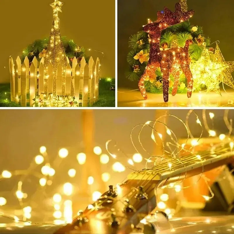 Solar Fairy String Lights – Waterproof Outdoor Garden Lights