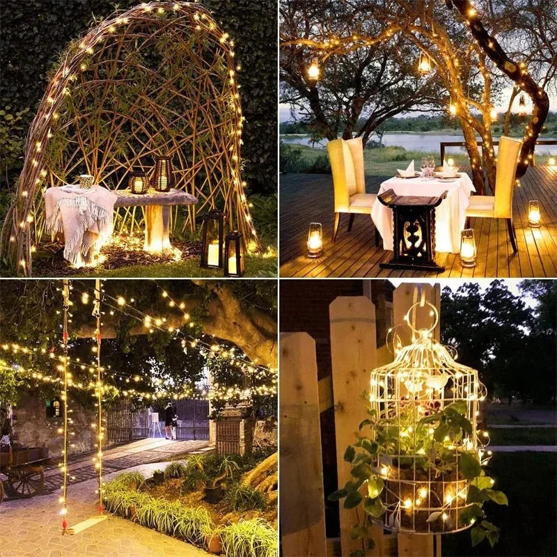 Solar Fairy String Lights – Waterproof Outdoor Garden Lights