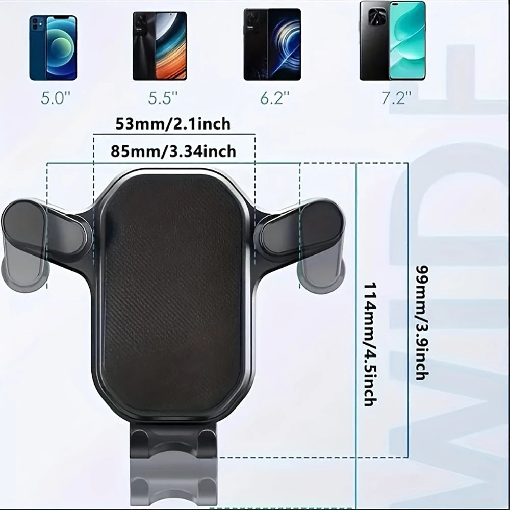 Gravity Car Phone Holder – Air Vent Mount