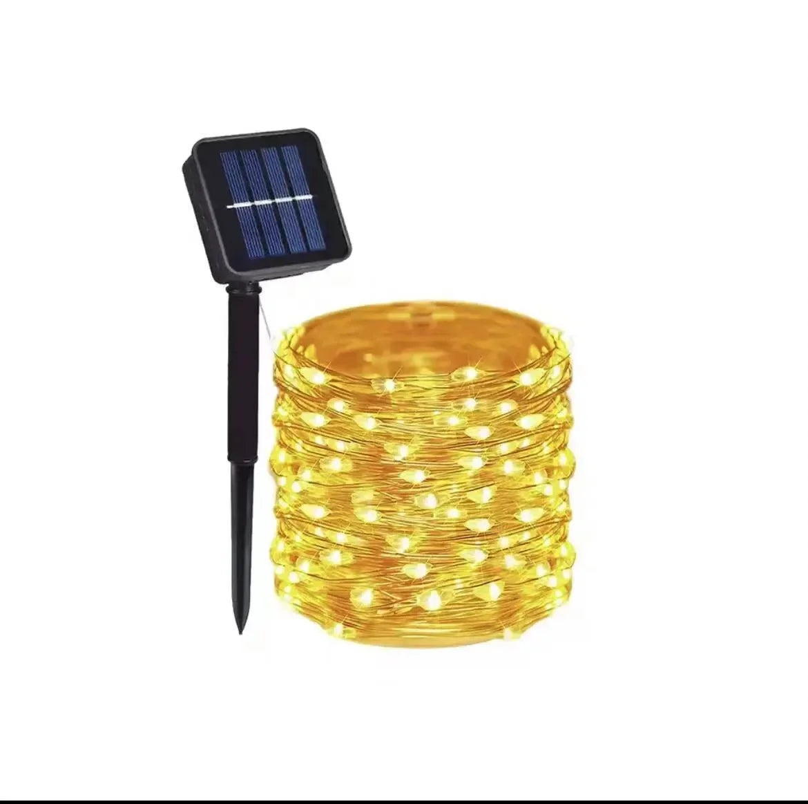 Solar LED Fairy Lights – Waterproof Outdoor Christmas Lights