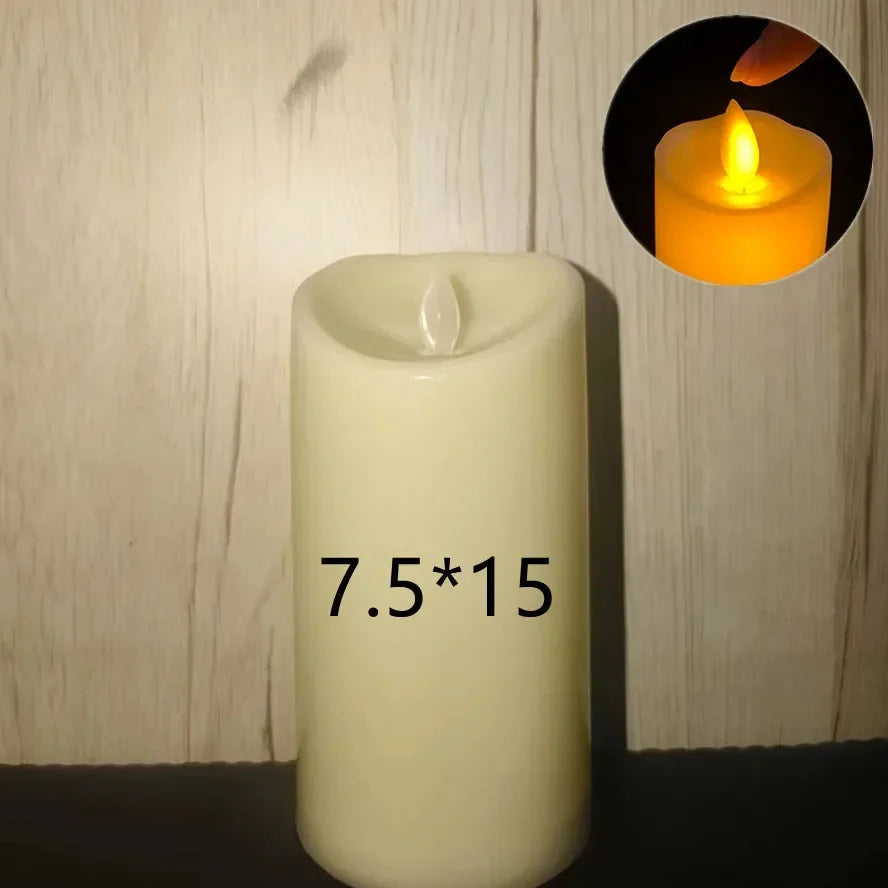 Swinging LED Flameless Candles – Flickering Candle Lights