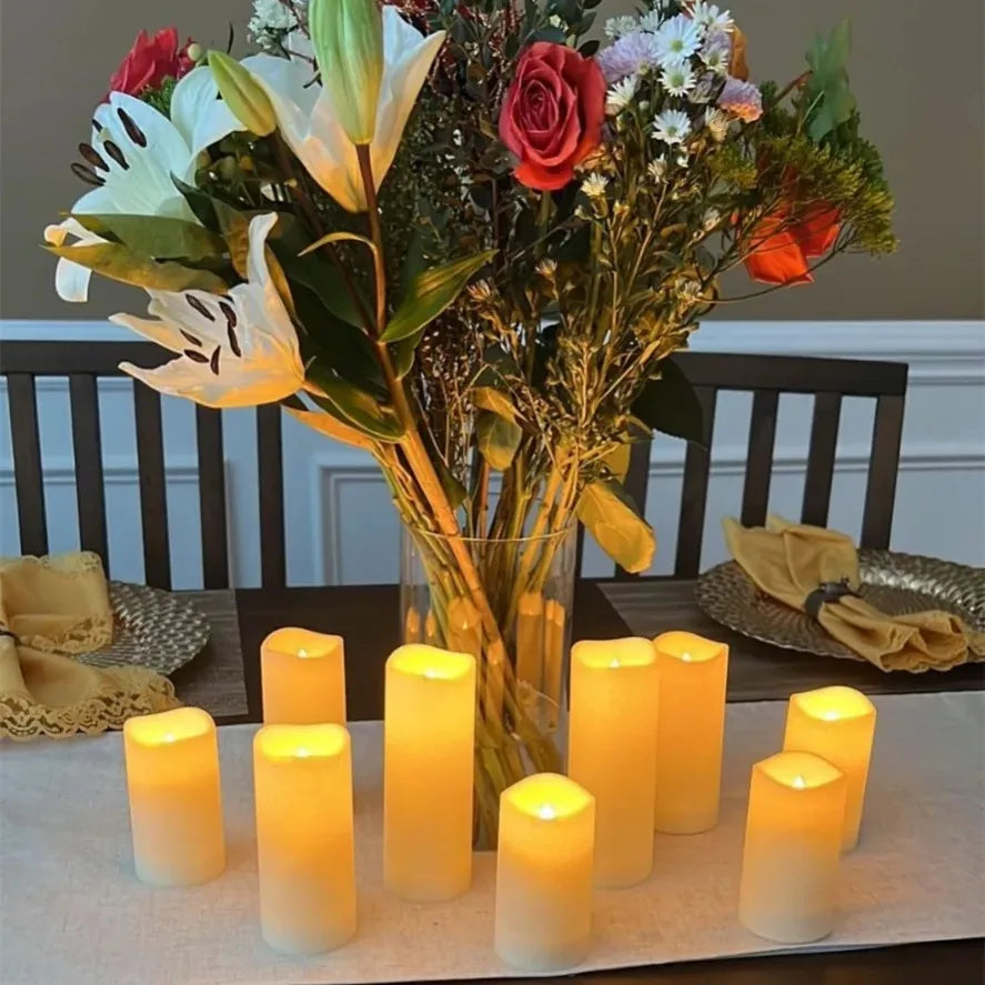 Swinging LED Flameless Candles – Flickering Candle Lights