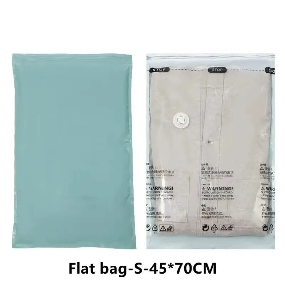 Vacuum Storage Bags – No Pump Needed for Clothes & Bedding