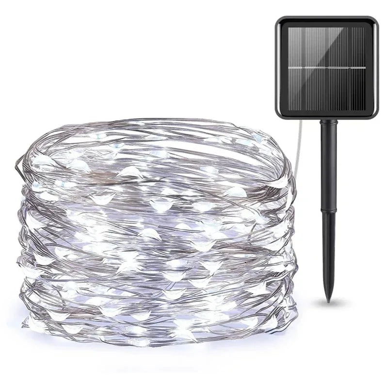 Solar Fairy String Lights – Waterproof Outdoor Garden Lights