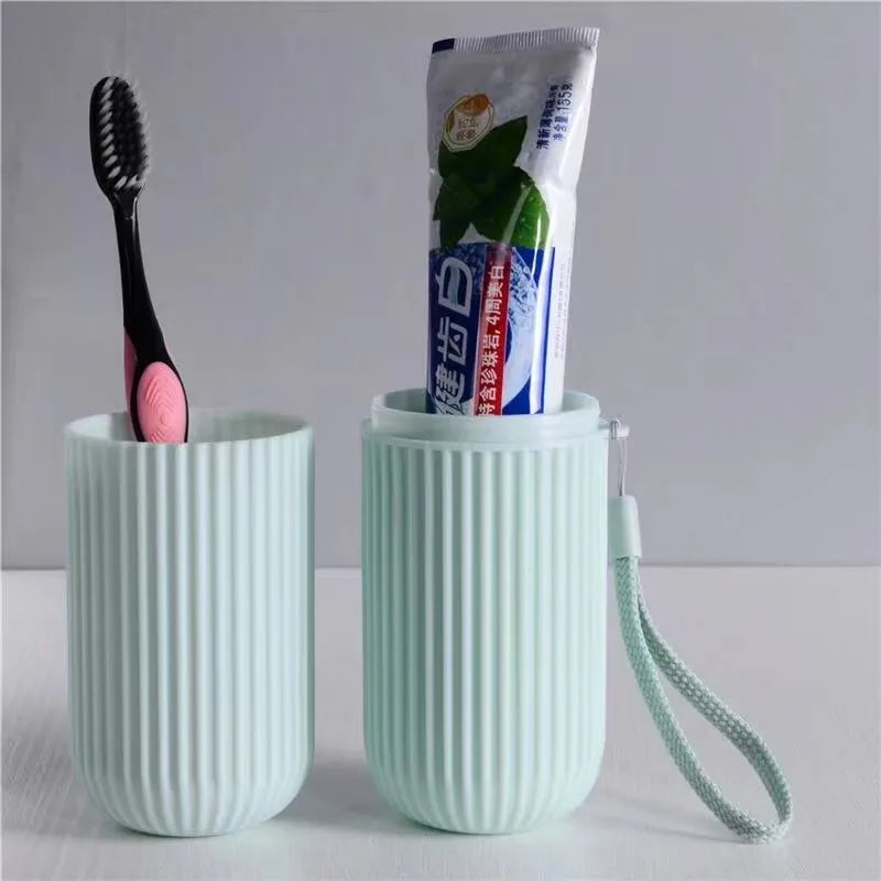 Travel Toothbrush & Toothpaste Case – Portable Holder
