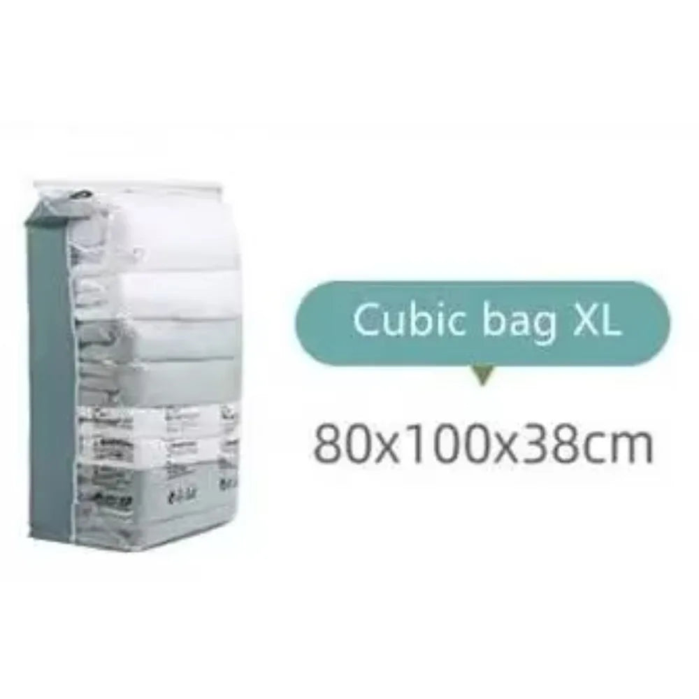 Vacuum Storage Bags – No Pump Needed for Clothes & Bedding
