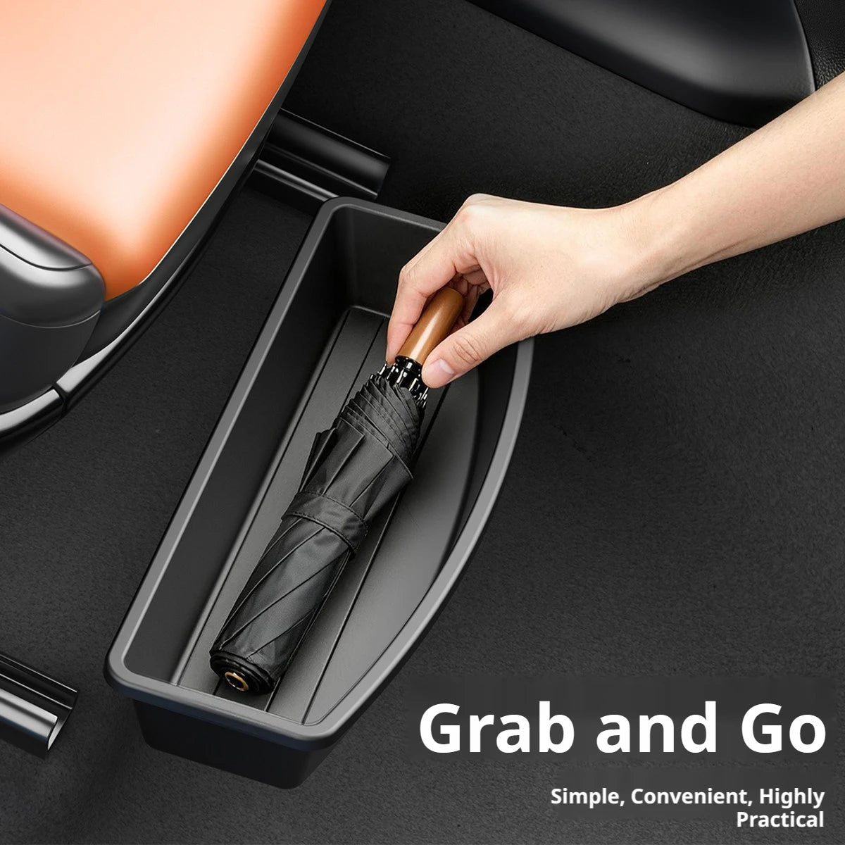 Car Under-Seat Storage Box – Universal Organizer Drawer